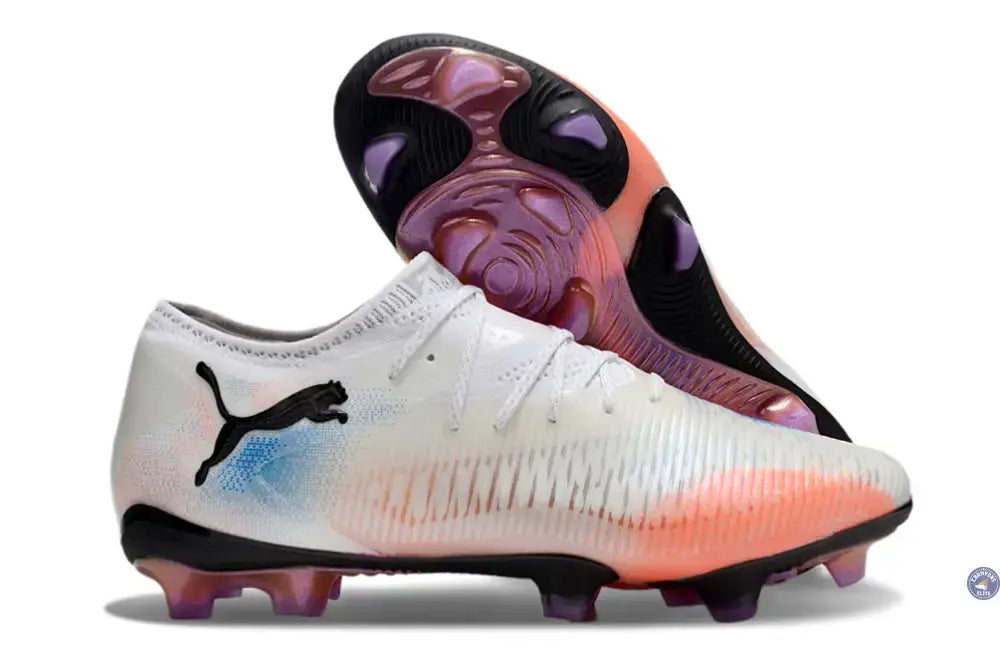 Image of FUTURE 8 LOW FG - Blanc/Rose/Bleu