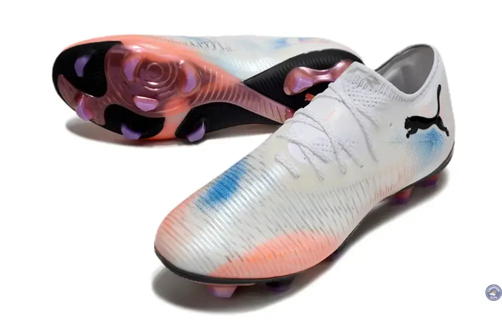 Image of FUTURE 8 LOW FG - Blanc/Rose/Bleu