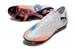 Image of FUTURE 8 LOW FG - Blanc/Rose/Bleu