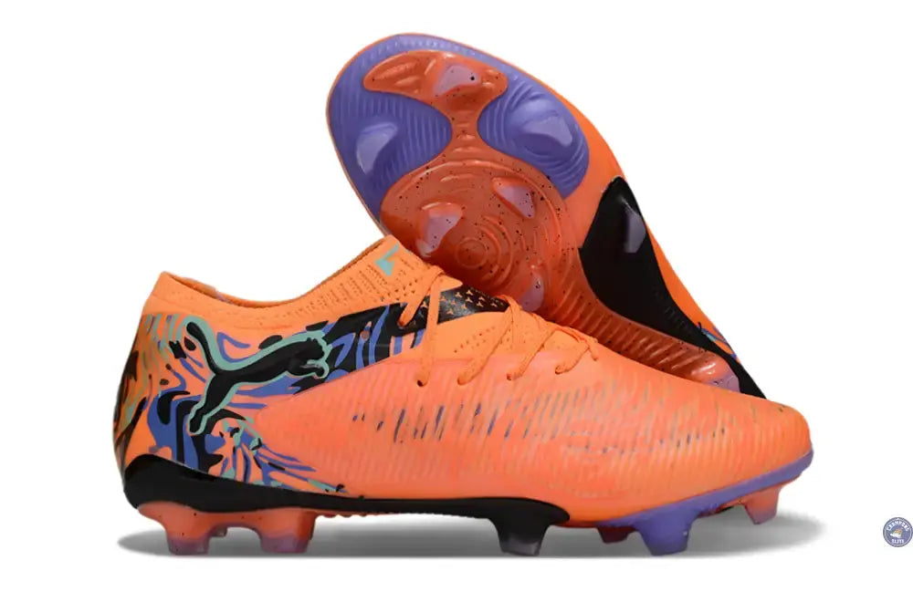 Image of FUTURE 8 LOW - Orange Poppy/Dark Amethyst/Bleu/Noir ÉDITION LIMITÉE