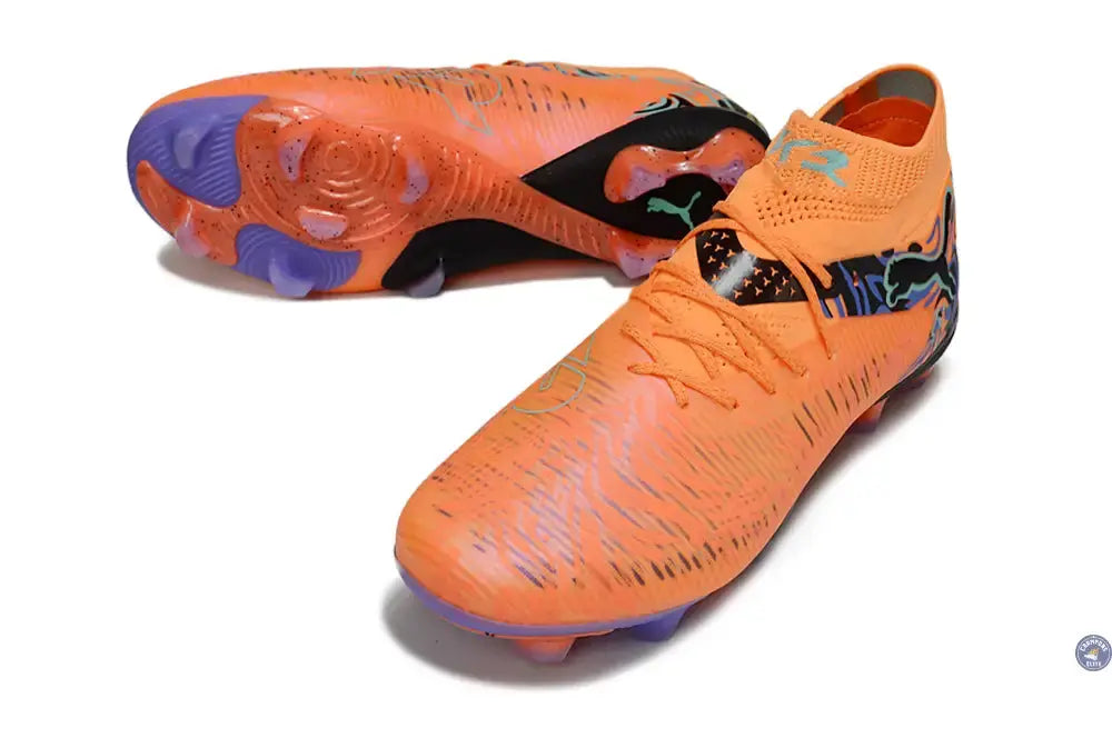 Future 8 Match FG Creativity - Orange Poppy/Dark Amethyst/Bleu/Noir ÉDITION LIMITÉE