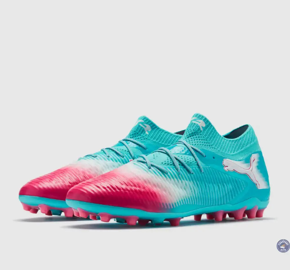 Future 8 Ultimate AG - Bleu Turquoise/Rose/Blanc
