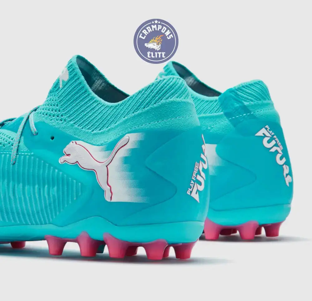 Future 8 Ultimate AG - Bleu Turquoise/Rose/Blanc