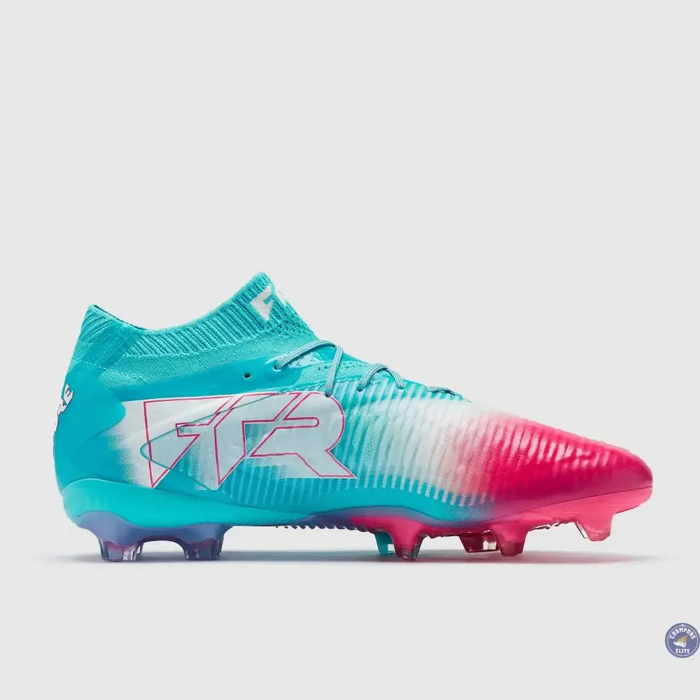 Future 8 Ultimate FG - Bleu Turquoise/Rose/Blanc