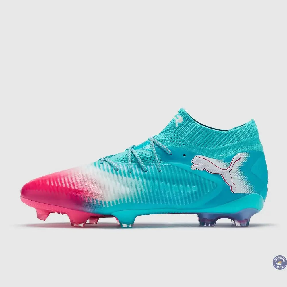Future 8 Ultimate FG - Bleu Turquoise/Rose/Blanc