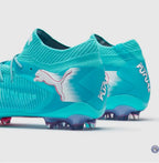 Future 8 Ultimate FG - Bleu Turquoise/Rose/Blanc