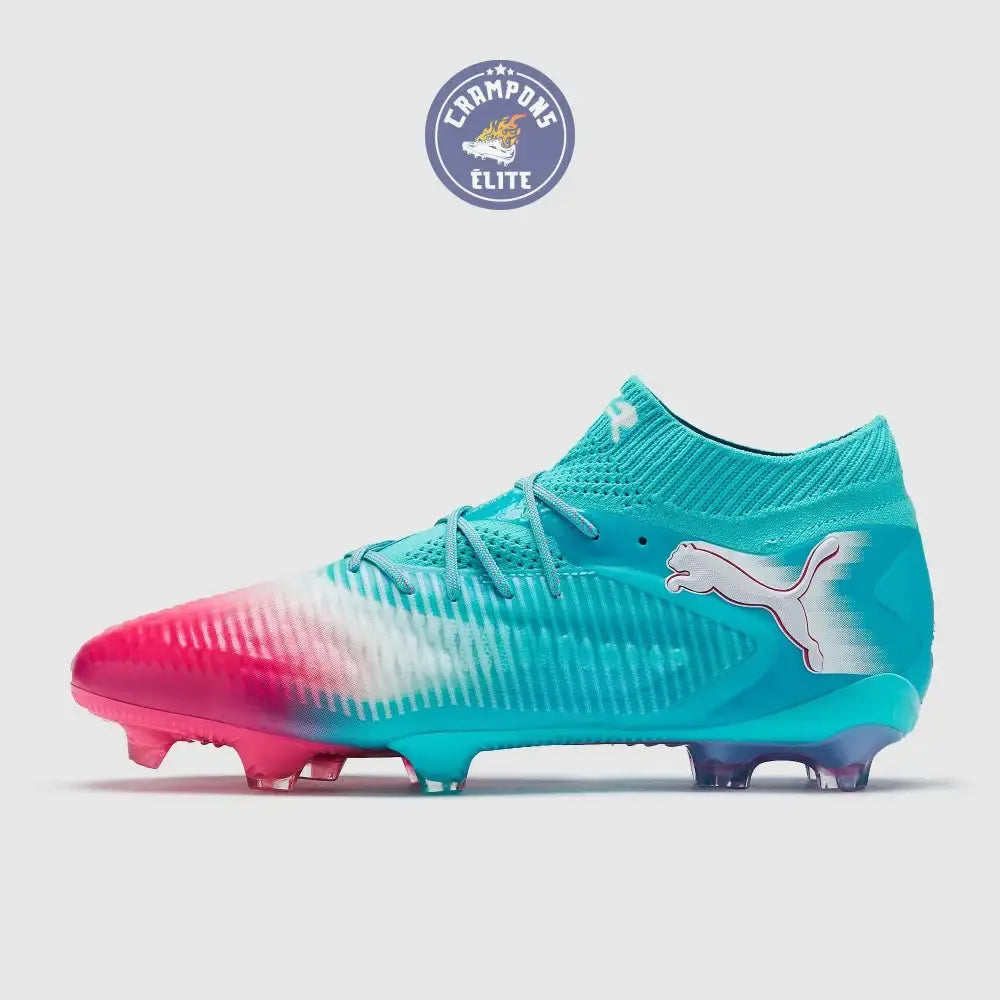 Future 8 Ultimate FG - Bleu Turquoise/Rose/Blanc