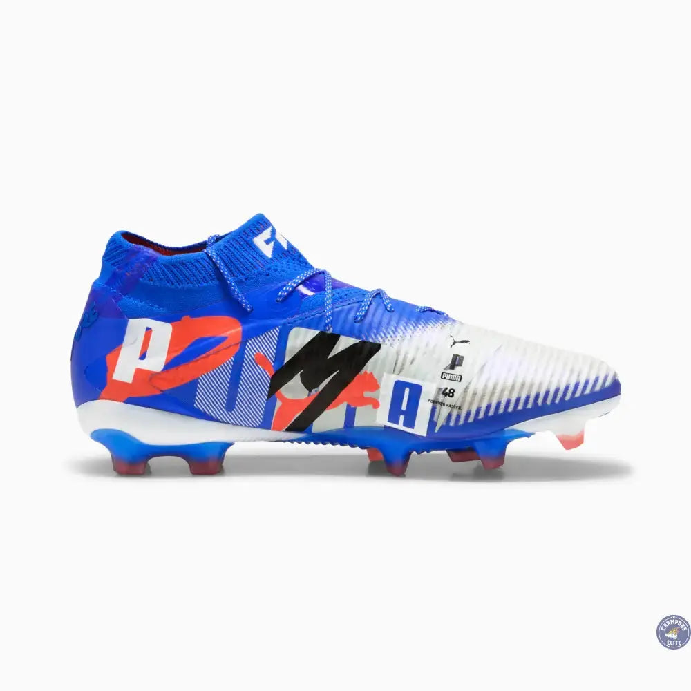 Future 8 Ultimate Forever FG - Bleu/Blanc/Orange