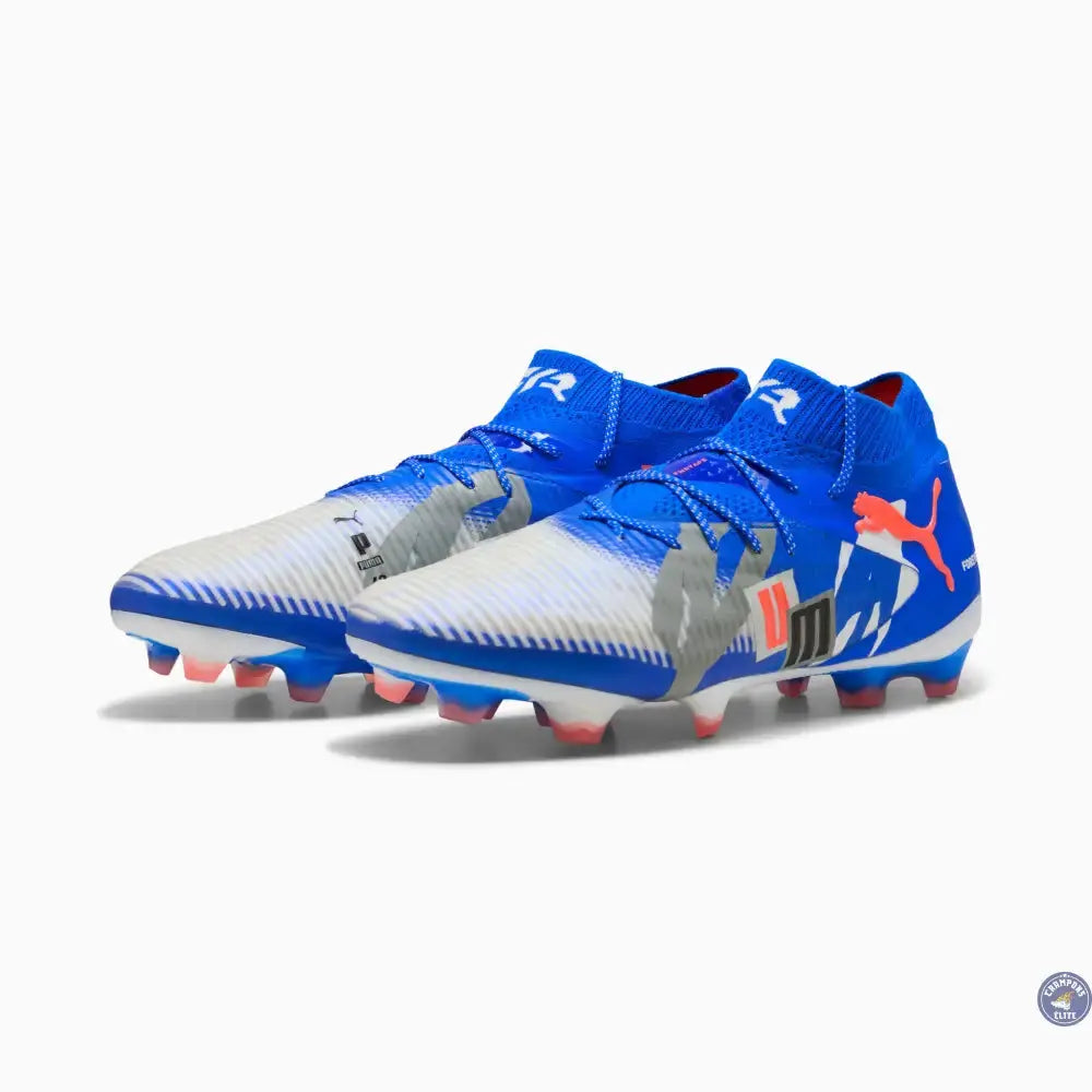 Future 8 Ultimate Forever FG - Bleu/Blanc/Orange