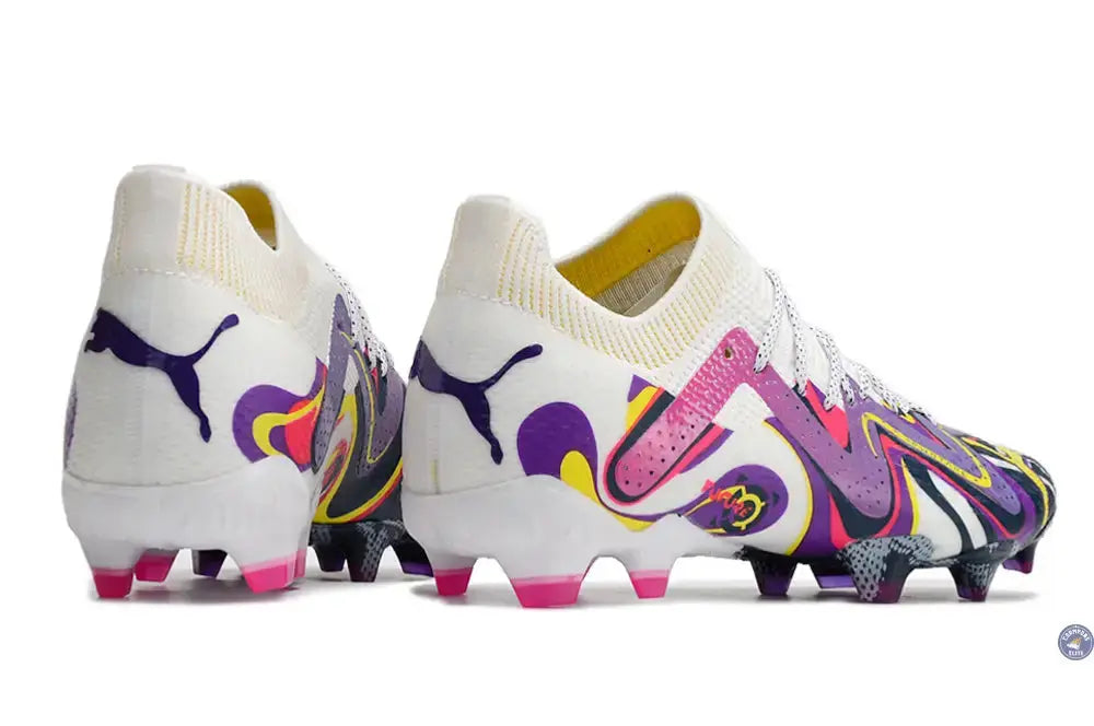 Future Ultimate FG Creativity - Blanc/Violet/Jaune ÉDITION LIMITÉE
