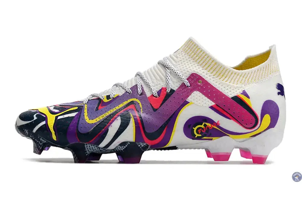 Future Ultimate FG Creativity - Blanc/Violet/Jaune ÉDITION LIMITÉE