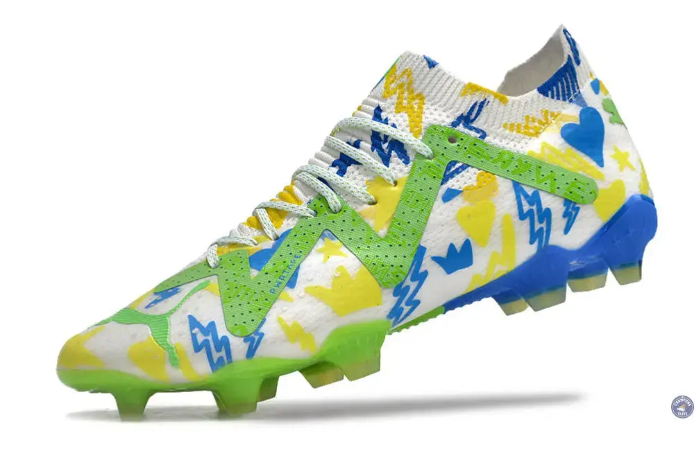 Image of Future Ultimate FG Neymar Jr. Instituto - Blanc/Bleu/Jaune/Vert ÉDITION LIMITÉE