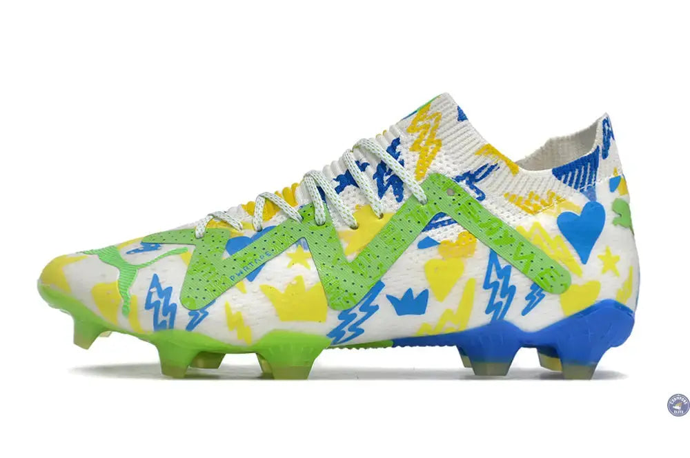 Future Ultimate FG Neymar Jr. Instituto - Blanc/Bleu/Jaune/Vert ÉDITION LIMITÉE