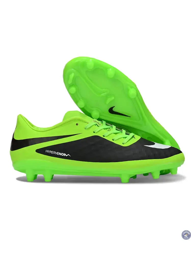 Hypervenom Phantom 1 FG - Neon/Sort/Hvid