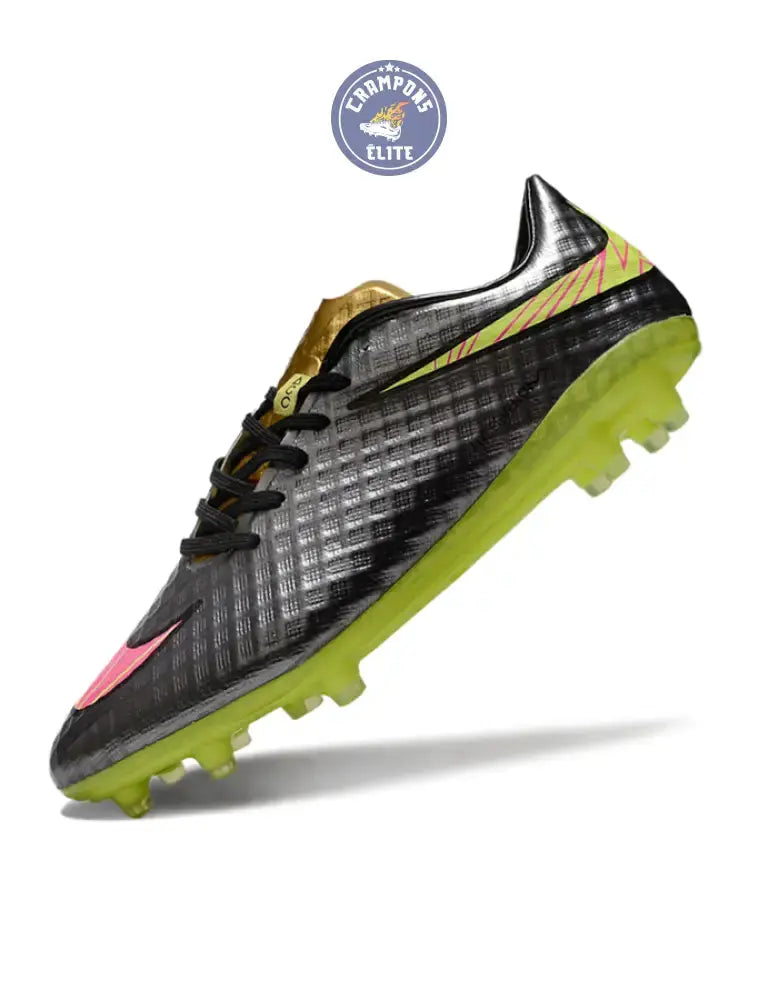 Image of Hypervenom Phantom Prem FG - Chrome/Hyper Rose/Or Metallique