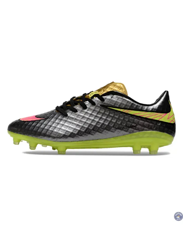 Image of Hypervenom Phantom Prem FG - Chrome/Hyper Rose/Or Metallique