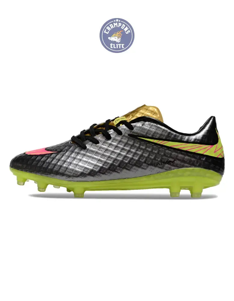 Image of Hypervenom Phantom Prem FG - Chrome/Hyper Rose/Or Metallique