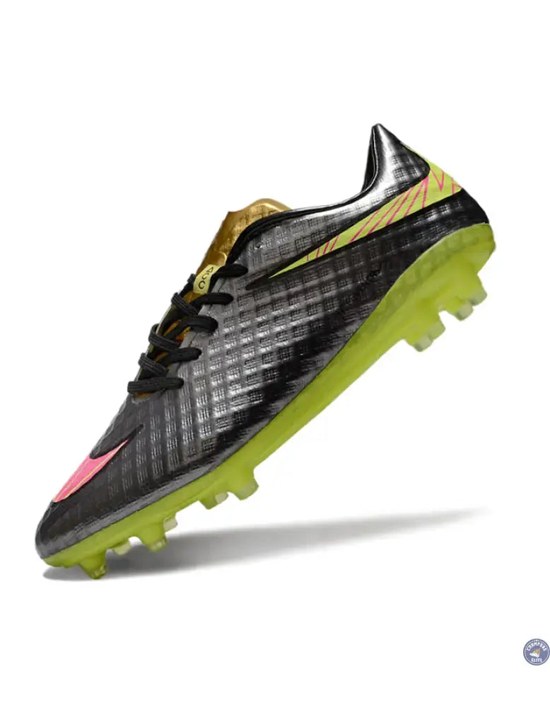 Hypervenom Phantom Prem FG - Chrome/Hyper Rose/Or Metallique