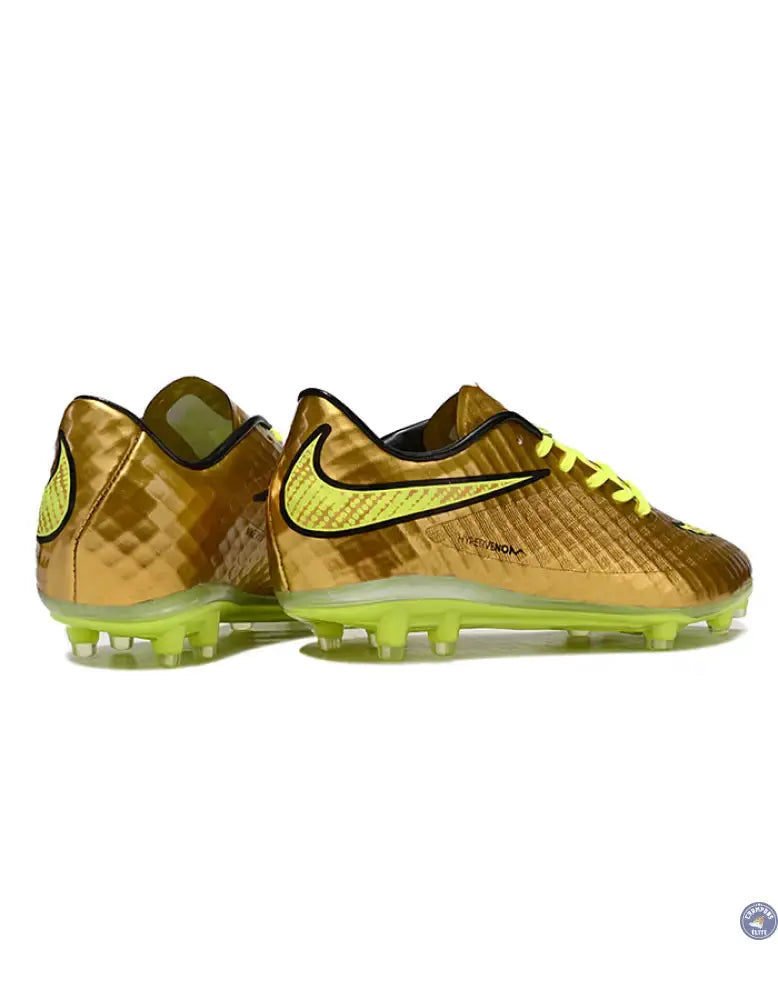 Hypervenom Phantom Premium FG - Or/Volt/Noir