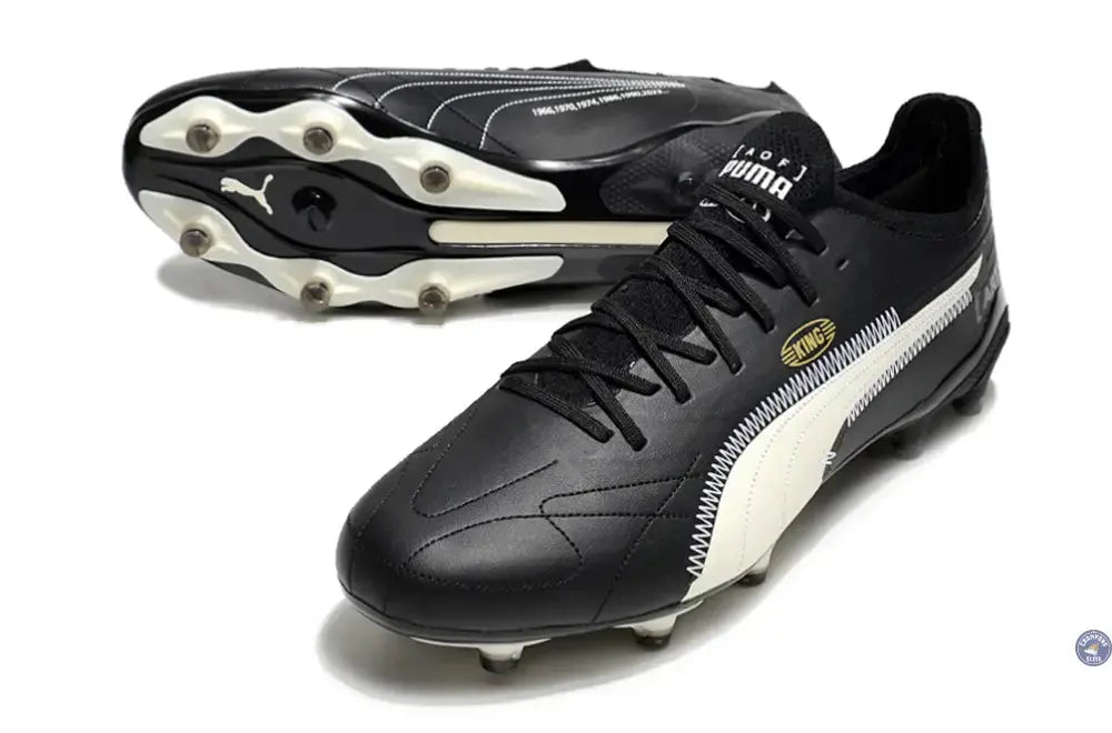 Image of King Ultimate FG/AG Art of Football - Noir/Alpine Snow/Doré/Blanc ÉDITION LIMITÉE