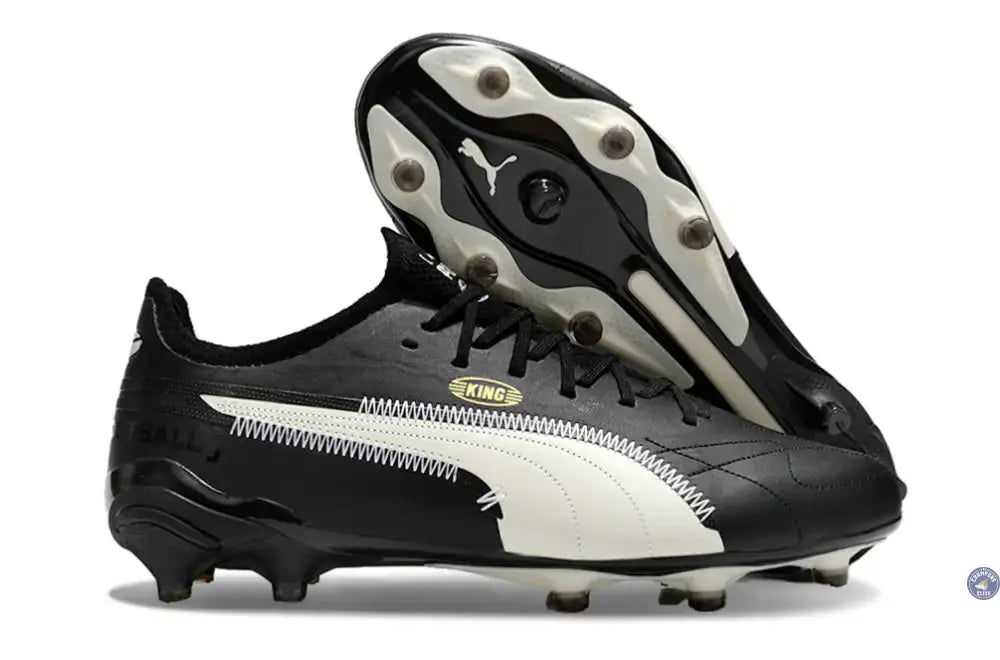 Image of King Ultimate FG/AG Art of Football - Noir/Alpine Snow/Doré/Blanc ÉDITION LIMITÉE