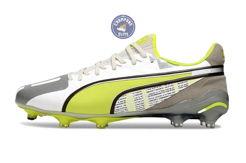 Image of King Ultimate FG/AG Forever - Gris/Electric Lime/Blanc/Flat Light Gray ÉDITION LIMITÉE