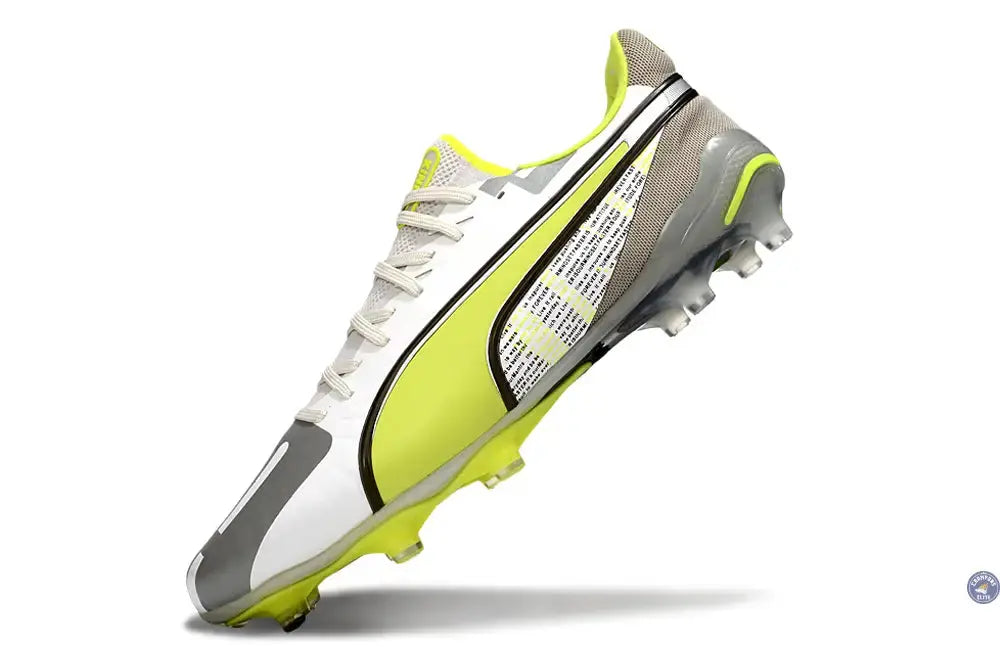 King Ultimate FG/AG Forever - Gris/Electric Lime/Blanc/Flat Light Gray ÉDITION LIMITÉE