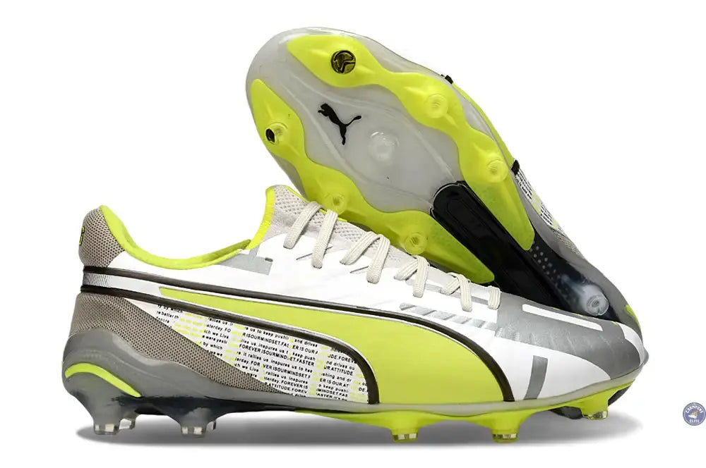 Image of King Ultimate FG/AG Forever - Gris/Electric Lime/Blanc/Flat Light Gray ÉDITION LIMITÉE