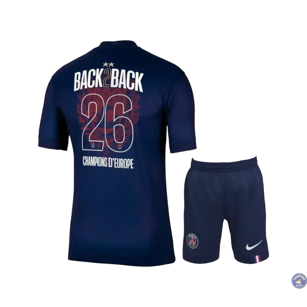 Image of Kits Enfant PSG Back 2 Back Domicile
