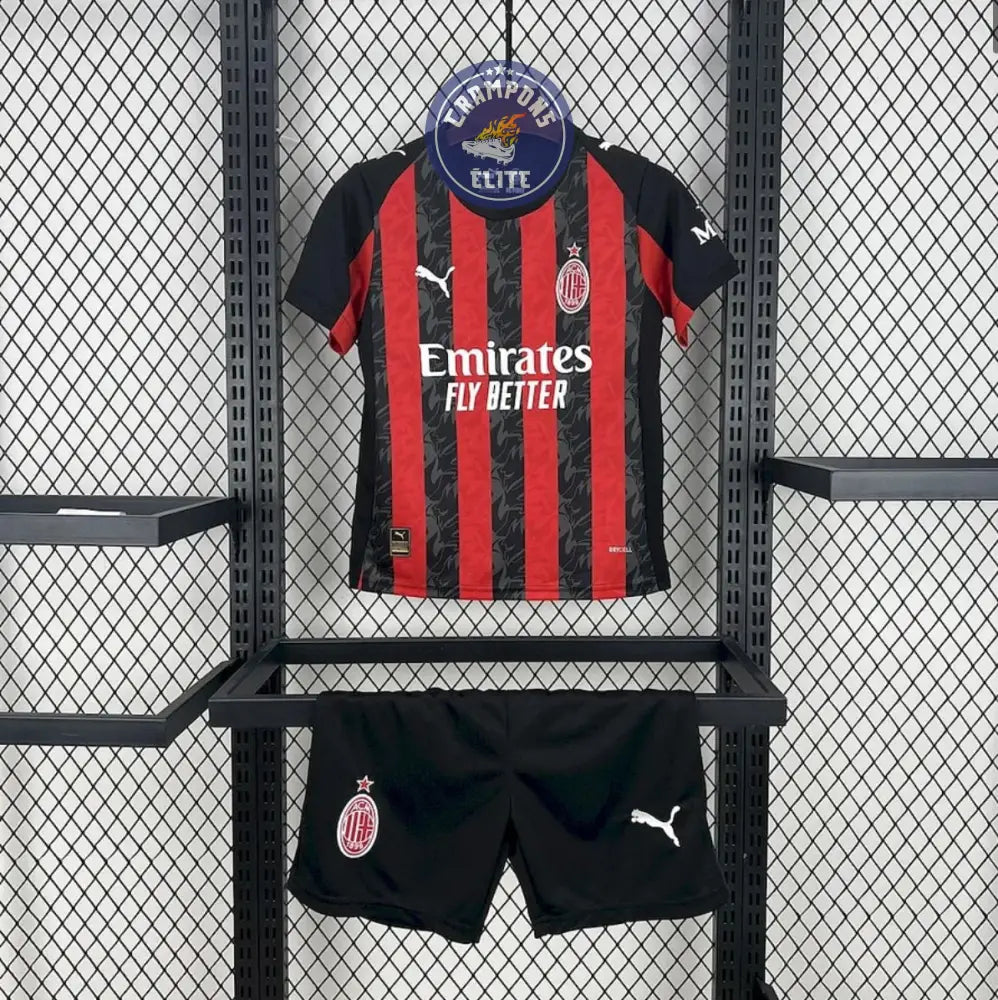 Image of Kits Enfants AC Milan 2025/26 Domicile