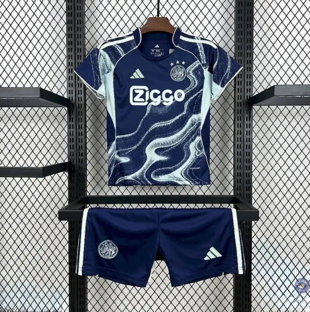 Image of Kits Enfants Ajax Amsterdam 2025/26 Extérieur
