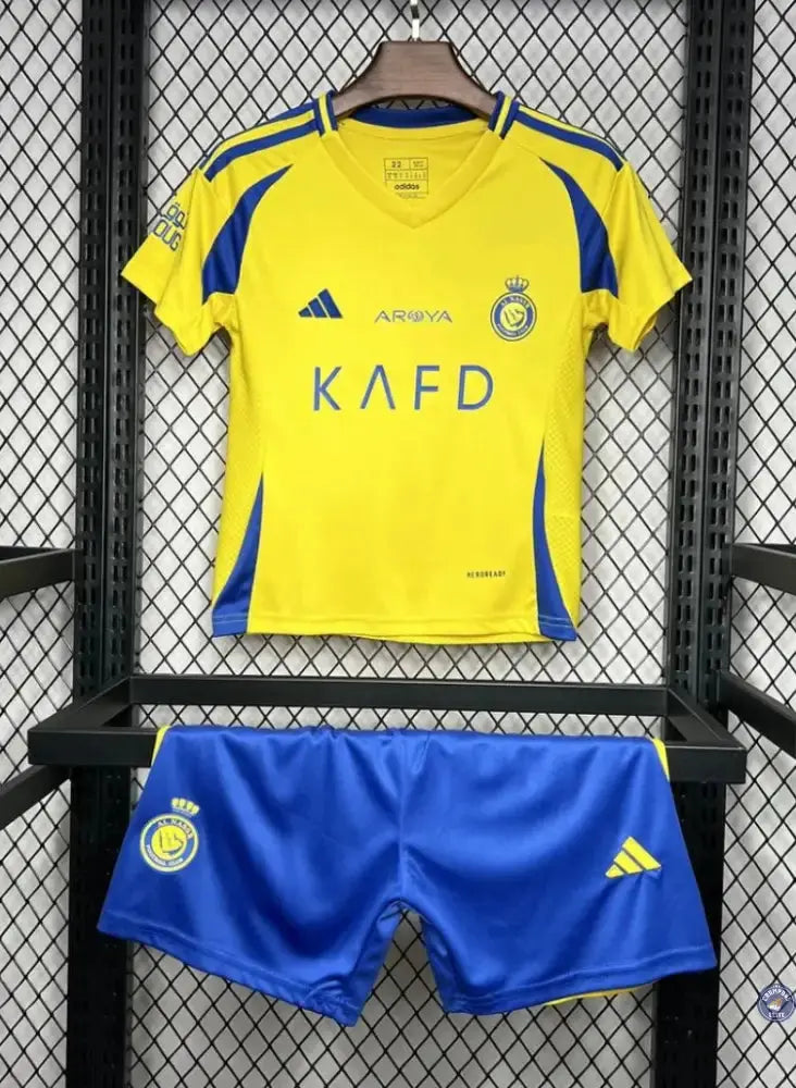 Image of Kits Enfants Al Nassr 2024/25 Domicile