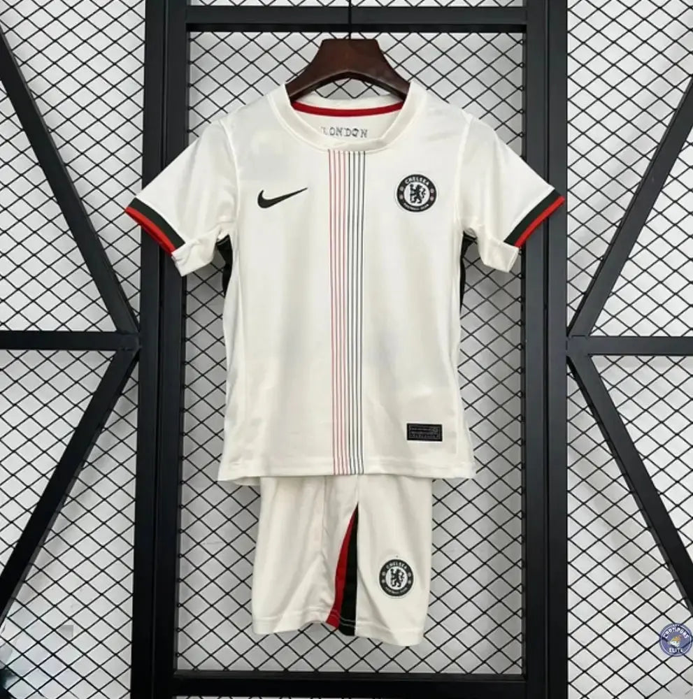 Kits Enfants Chelsea 2025/26 Extérieur
