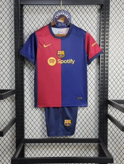 Image of Kits Enfants FC Barcelone 2024/25 Domicile