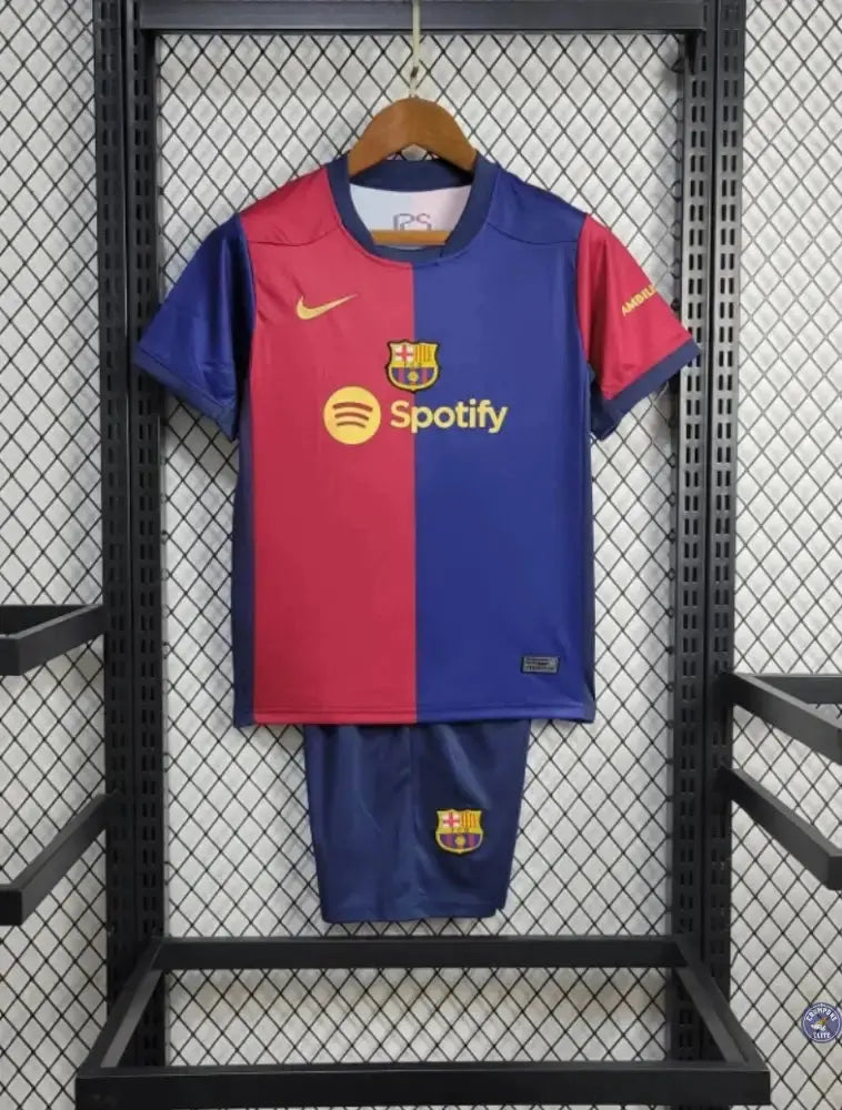 Image of Kits Enfants FC Barcelone 2024/25 Domicile