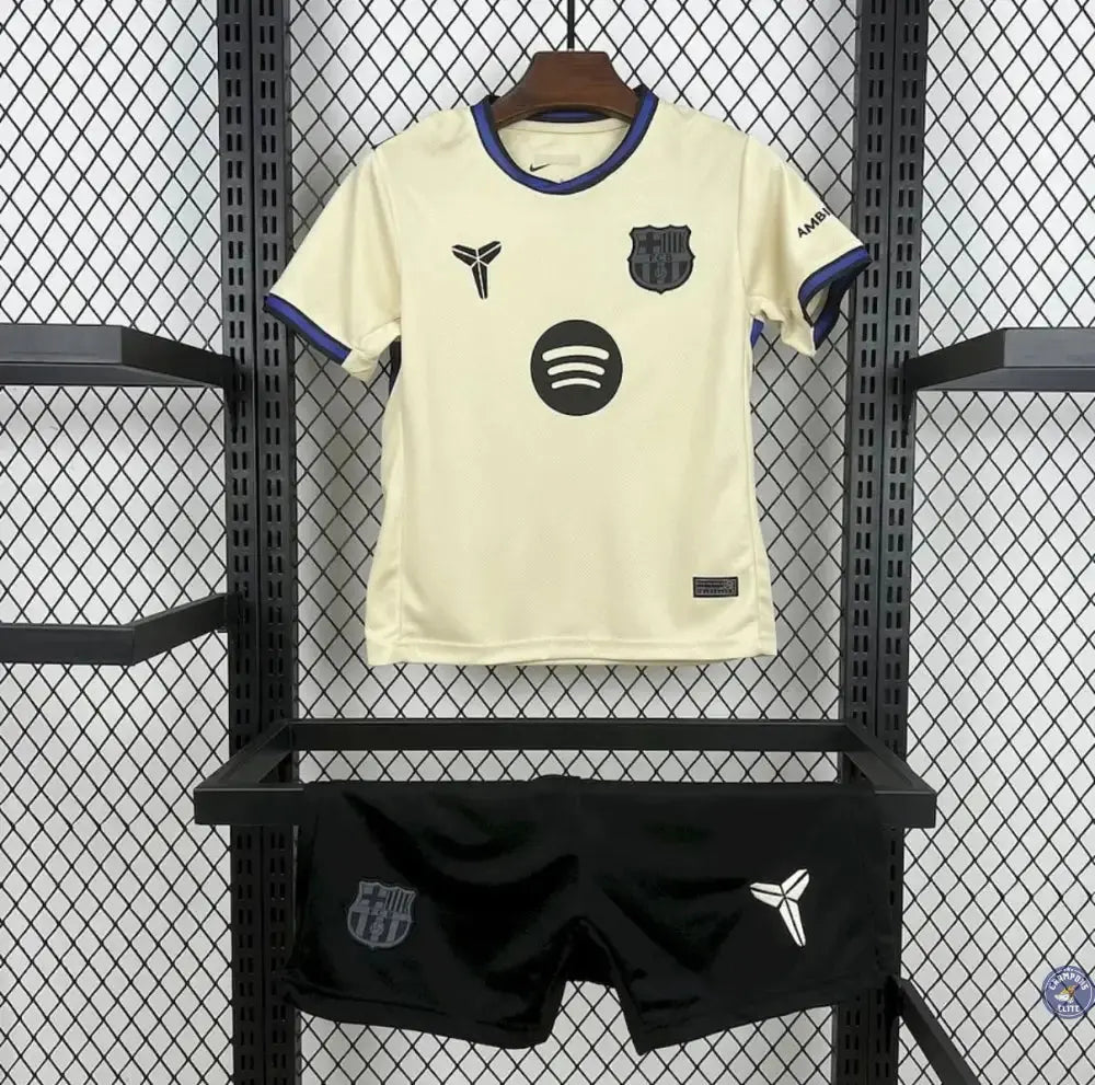 Kits Enfants FC Barcelone 2025/26 Extérieur