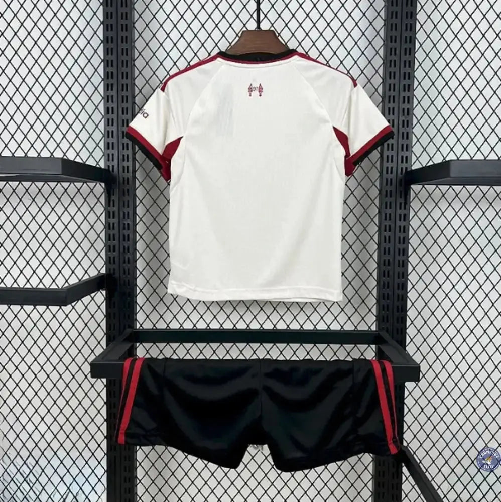 Image of Kits Enfants Liverpool 2025/26 Extérieur