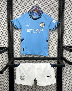 Image of Kits Enfants Manchester City 2024/25 Domicile