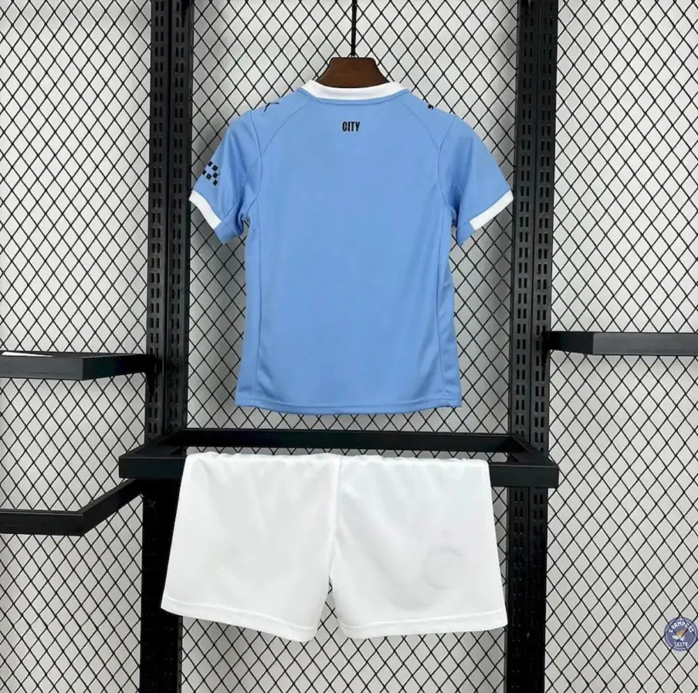 Image of Kits Enfants Manchester City 2025/26 Domicile