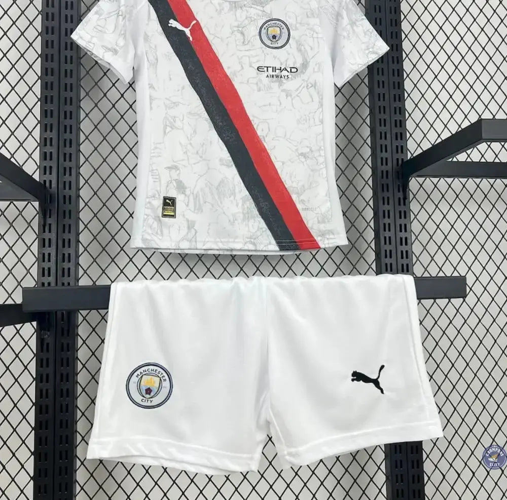 Image of Kits Enfants Manchester City 2025/26 Extérieur