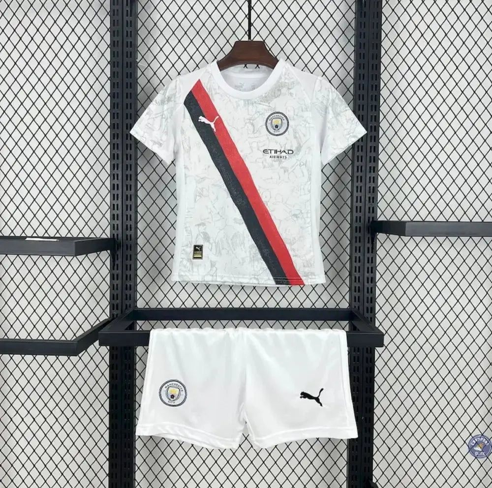 Image of Kits Enfants Manchester City 2025/26 Extérieur