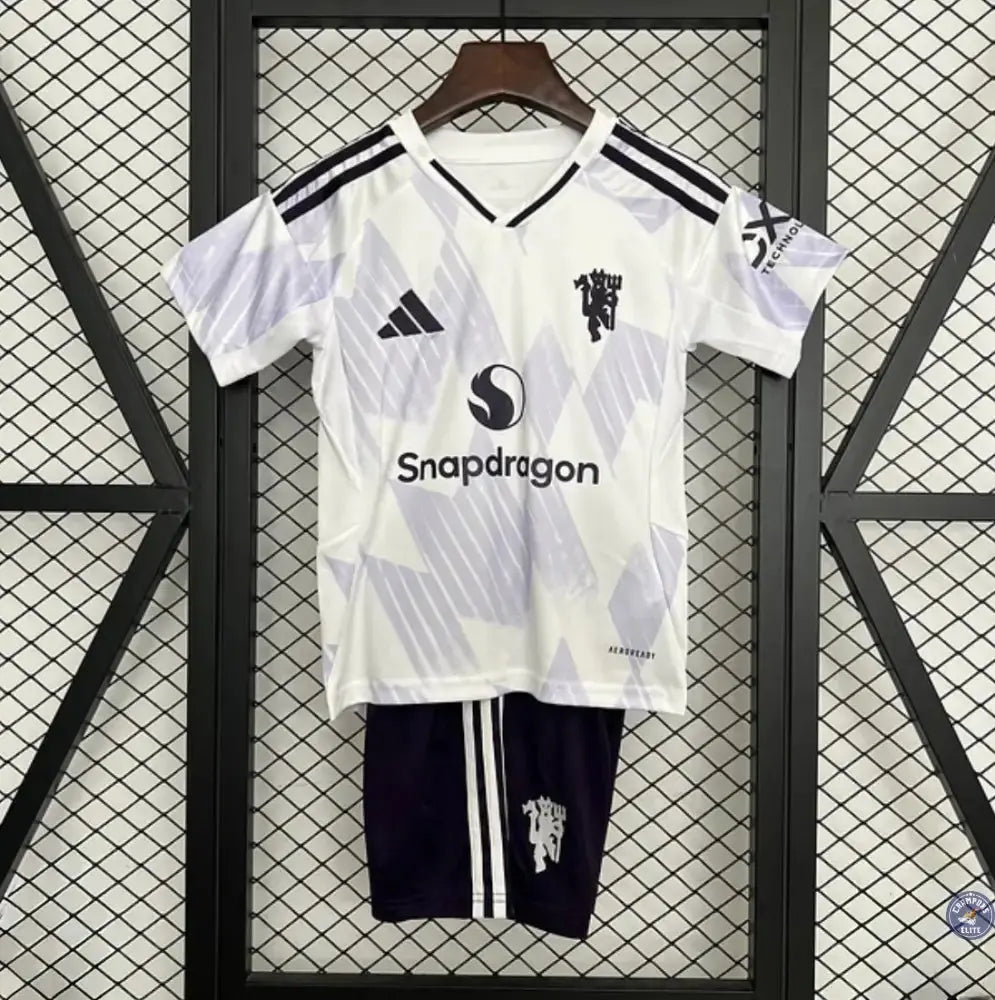 Image of Kits Enfants Manchester United 2025/26 Extérieur