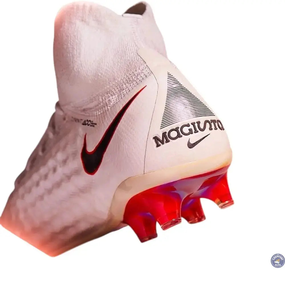 Image of MAGISTA OBRA 2 ELITE DF FG JUST DO IT - BLANC/ROUGE CRAMOISI