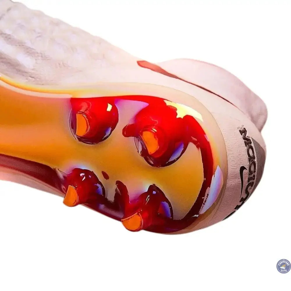 Image of MAGISTA OBRA 2 ELITE DF FG JUST DO IT - BLANC/ROUGE CRAMOISI