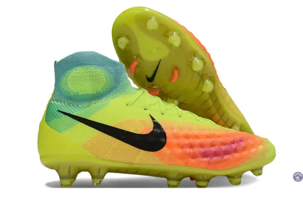 Nike Magista Obra 2 FG - Fluo/Rose/Turquoise