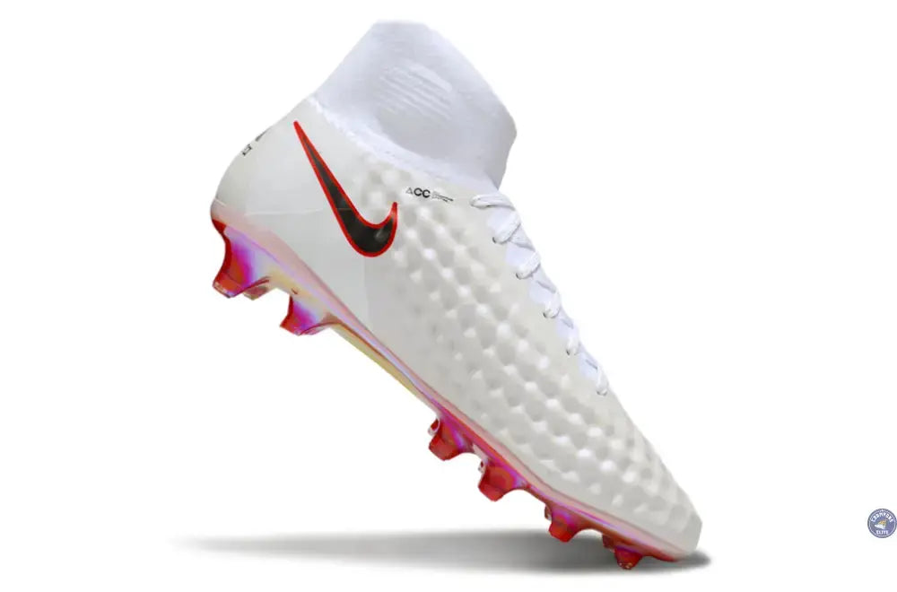 Image of Nike Magista Obra 2 FG Just Do It - Blanc/Rouge Cramoisi ÉDITION LIMITÉE