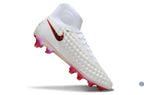 Nike Magista Obra 2 FG Just Do It - Blanc/Rouge Cramoisi ÉDITION LIMITÉE