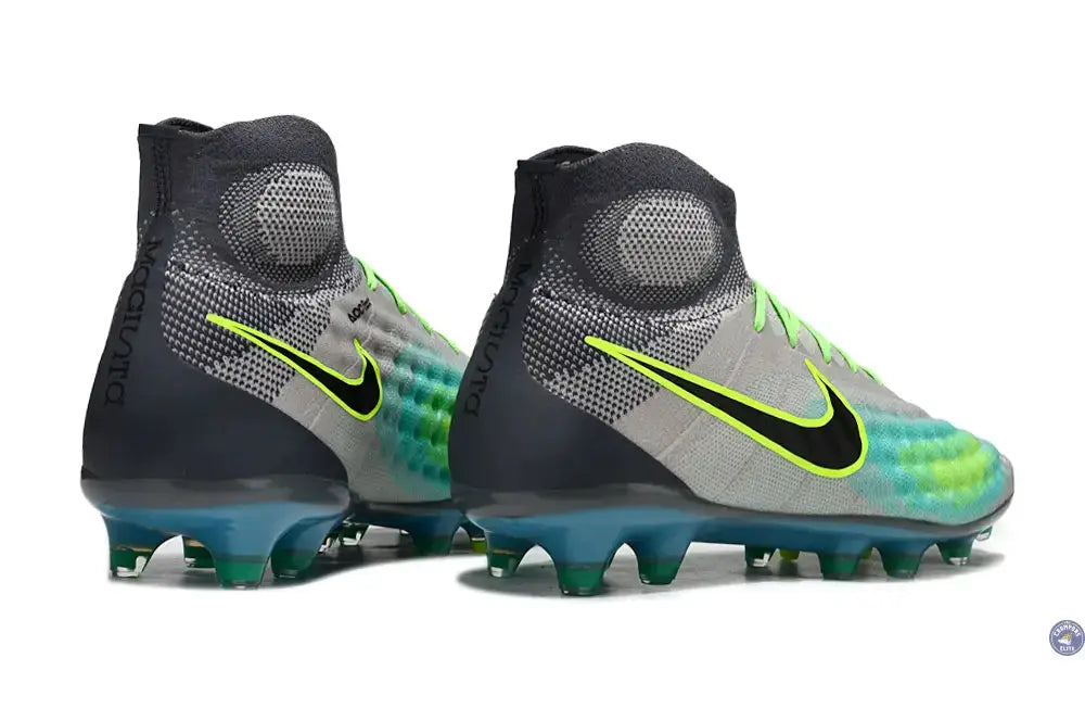 Nike Magista Obra 2 FG Pack - Gris/Vert/Vert Turquoise