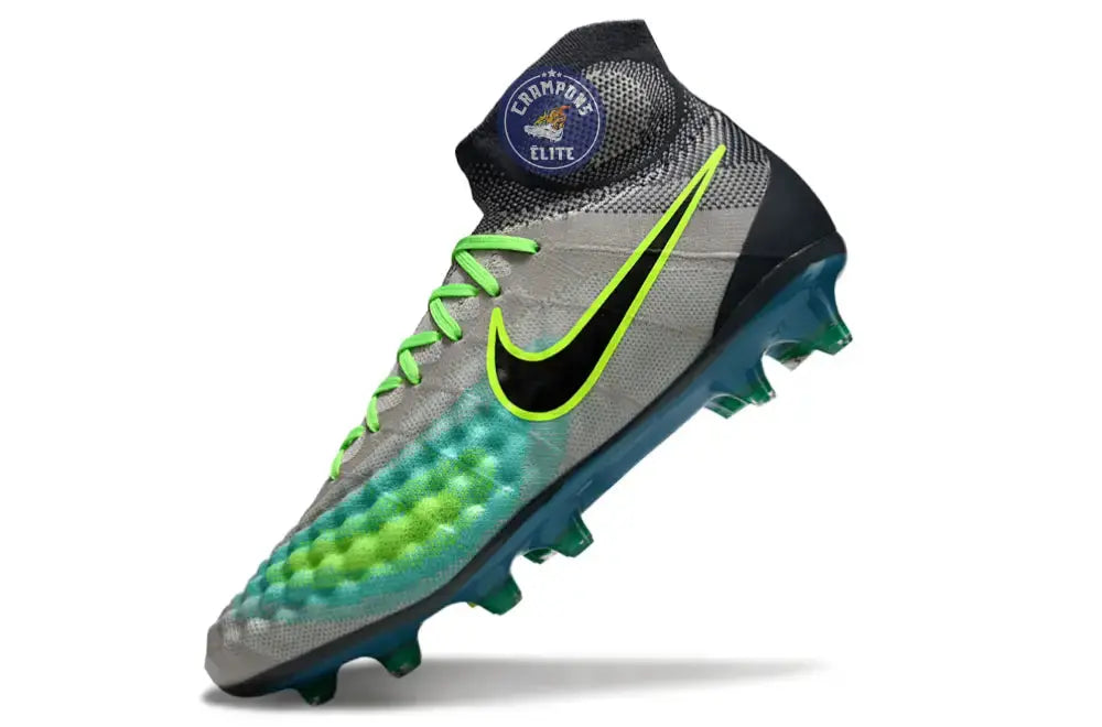 Nike Magista Obra 2 FG Pack - Gris/Vert/Vert Turquoise