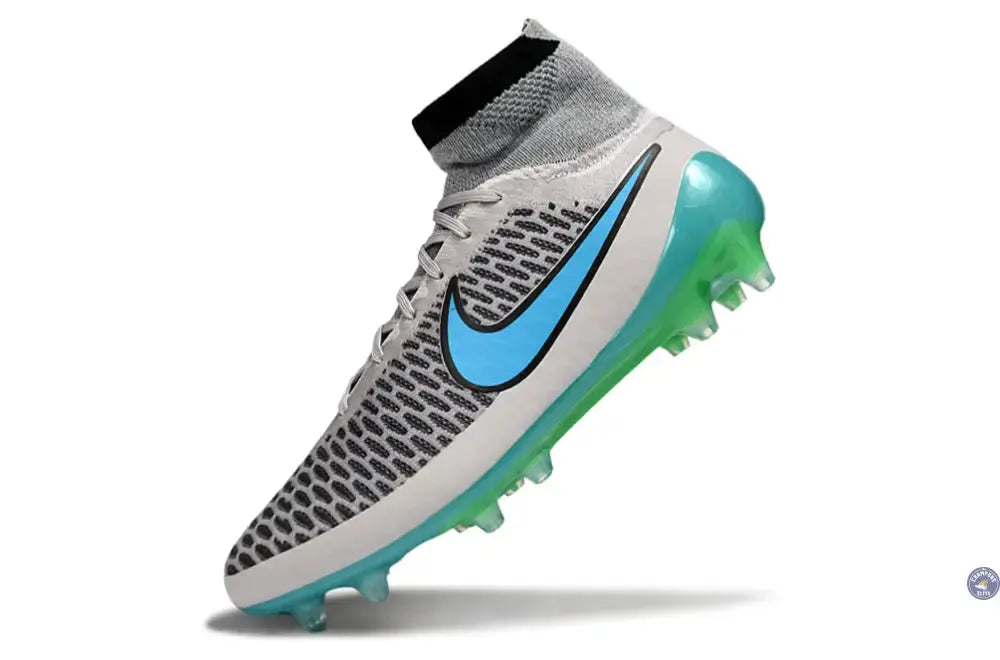 Nike Magista Obra AG - Gris/Bleu/Vert